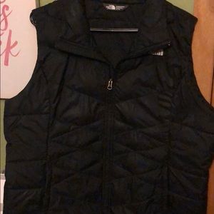 Black North Face Vest